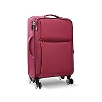 wolfum zhangqiang valise de voyage valise à roulettes sac fourre-tout valise de cabine - bagage de cabine valise à roulettes légère pour et s'adapte à la plupart des grandes compagnies aériennes