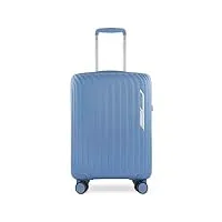 bugatti hera valise rigide s à 4 roues, valise de voyage légère, trolley pour bagage à main, denim
