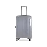 bugatti hera valise rigide m avec 4 roues, valise de voyage légère en gris clair