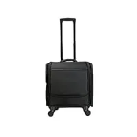 oxford – valise de voyage noire de grande capacité, valise de beauté pour dames, sac à cosmétiques, boîte à outils de rangement de cosmétiques