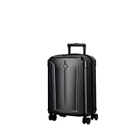 jump valise cabine extensible glossy 4 roues (gl20) (noir)