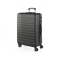 skpat - valise moyenne, valises rigides, valise rigide, valise semaine pour tout voyage, valise soute de luxe 175260, anthracite