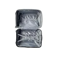 little marcel valise grande taille 75 cm rigide pp noir