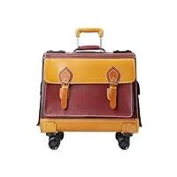 vvhuda valise de grande capacité universelle à roulettes sac d'ordinateur de voyage valise à roulettes (couleur : a, taille : 39 x 46 x 21 cm) petit cadeau, a, 39*46*21cm