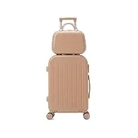 reekos bagage cabine valise cabine bagages valises rigides bagages légers À mot de passe valise À roulettes pour hommes et femmes bagage valises de voyage valise (color : e, size : 20inch)