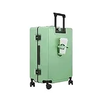 eypkpl bagages cabine valises à roulettes bagages à main valise de rangement à partition de grande capacité bagages à bords durs résistants à la compression utilisation douce
