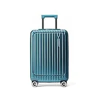 eypkpl bagages cabine valises à roulettes fonction rechargeable bagages à main compartiment à double fermeture éclair valise à serrure à combinaison tsa utilisation douce
