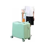 eypkpl bagages cabine valises à roulettes mignon mode bagages grande capacité embarquement bagage à main résistant à l'usure combinaison serrure valise utilisation douce