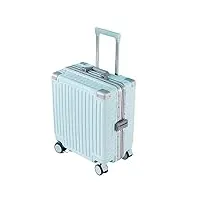 eypkpl bagages cabine valises à roulettes bagages à main de grande capacité valise résistante à l'usure bagages à partition amovible utilisation douce