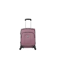 totto - valise souple andromeda - valise de cabine - deco rose - bagage de cabine - confort - doublure en polyester, rosé, travel