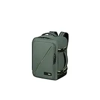 american tourister take2cabin wizz air sac de cabine 30 x 20 x 40 cm, 26,5 l, 0,60 kg, bagage à main, sac à dos d'avion, sac à dos sous-seater, vert (dark forest), vert (dark forest), rucksack s/m 40