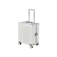 bkekm bagages cabine bagages étanches, valises de haute qualité, bagages de voyage élégants, chariot à cloison amovible, bagages de transport de 18 pouces poids léger