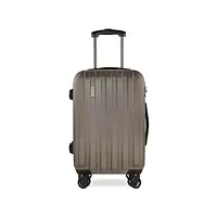 bugatti valise rigide lima 58 x 38 x 23,5 cm - valise à 4 roues, bronze