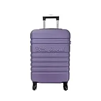 on s'fait la malle valise cabine 55 cm violet
