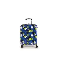 valise de cabine sphérique rigide avec capacité de 37,4 l, bleu