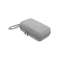 gadpiparty mini valise valise de voyage sac à main sac de rangement gris trousse cosmétique de voyage mini sac valise femme portefeuille sacs à main trousse de maquillage rigide