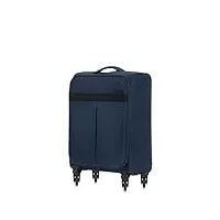 ochnik set de bagages | valise souple| matière : nylon | taille : set | dimensions : 80,5x49x31 cm | volume : 194 litres | 4 roues | haute qualité | bleu