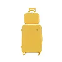 socuy bagage valise de voyage valise de voyage robuste et rigide avec roulettes, valises légères avec roulettes bagage cabine bagages à roulettes