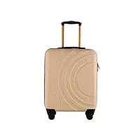 cabin max valise de voyage velocity 55x40x20 cm, extensible (55 x 40 x 25 cm), convient pour ryanair, easyjet, jet 2, iberia, lufthansa, tui, eurowings, ba (cappacino) valise rigide