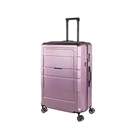 jaslen - valise grande taille. grande valise rigide 4 roulettes - valise grande taille xxl ultra légère - valise de voyage. combinaison verrouillage, violet