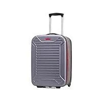 nespiq travelite valise bagages À main pliables valises rigides valises À combinaison portables travelite valise cabine (color : rot, size : 20in)