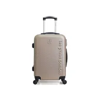 valise lpb - valise cabine abs amy 4 roues 55 cm - beige