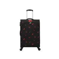 valise lollipops - valise weekend polyester chardon 4 roues 67 cm