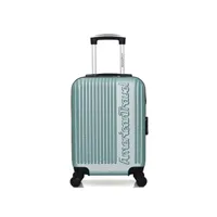 valise american travel - valise cabine abs nashville-e 4 roues 50 cm - vert eau
