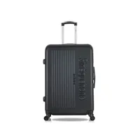 valise sinéquanone sinequanone - valise grand format abs ceres 4 roues 75 cm - noir