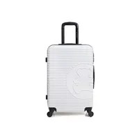 valise lulu castagnette valise grand format rigide 75cm big bear - blanc