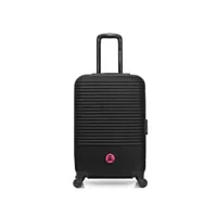 valise lulu castagnette valise taille moyenne rigide 60cm band-a - noir