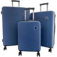 set de 3 valises david jones set de 3 valises marine - ba10263