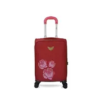 valise lpb valise cabine joanna-e bordeaux en polyester 31l