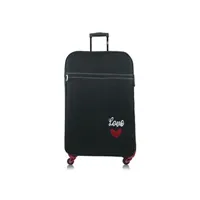 valise infinitif paris infinitif - valise cabine polyester brescia 57 cm - noir