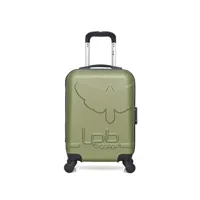 valise lpb - valise cabine abs norine-e 4 roues 50 cm - kaki