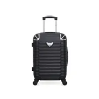 valise lpb - valise cabine abs giulia 4 roues 55 cm - noir