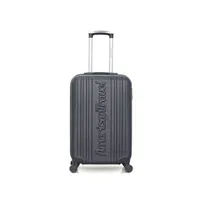 valise american travel - valise weekend abs springfield-a 4 roues 60 cm - noir