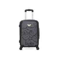 valise lpb - valise cabine abs aelys 4 roues 55 cm - noir