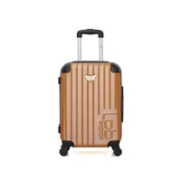 valise lpb - valise cabine abs marianne 55 cm - brique