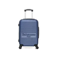 valise sinéquanone sinequanone - valise cabine abs demeter 4 roues 55 cm - marine