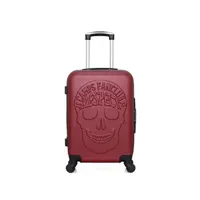 valise camps united - valise cabine abs cornell 4 roues 55 cm - bordeaux