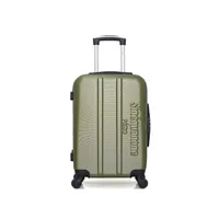 valise sinéquanone sinequanone - valise cabine abs olympe 4 roues 55 cm - kaki