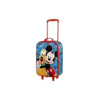 valise karactermania valise trolley soft 3d - disney mickey mouse mates - bleu - taille unique