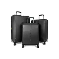 set de 3 valises delsey lot 3 valises rigides extensible abs tsa noir